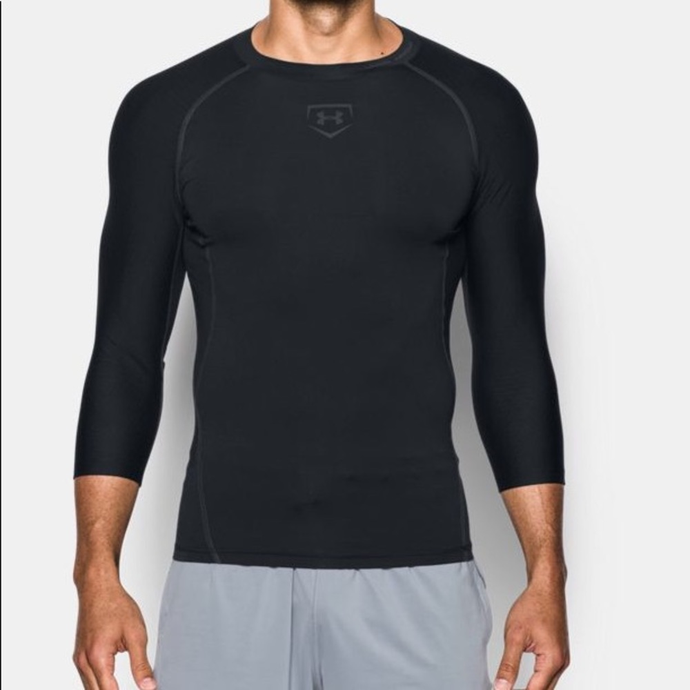 Under Armour Zonal Compression ¾ Sleeve, Men’s - Picture 3 of 8